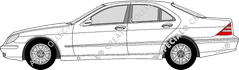Mercedes-Benz S-Klasse limusina, 1998–2005