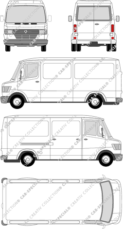 Mercedes-Benz T1, 1977–1995 (Merc_034)