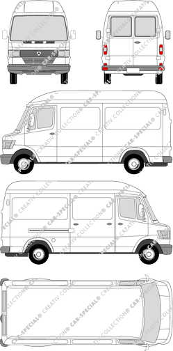 Mercedes-Benz T1, 1977–1995 (Merc_036)