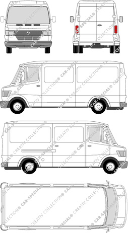 Mercedes-Benz T1, 1977–1995 (Merc_049)