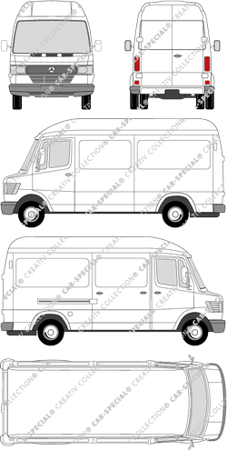 Mercedes-Benz T1, 1977–1995 (Merc_050)
