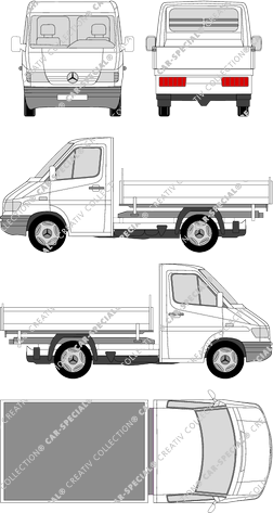 Mercedes-Benz Sprinter, 1995–2000 (Merc_078)