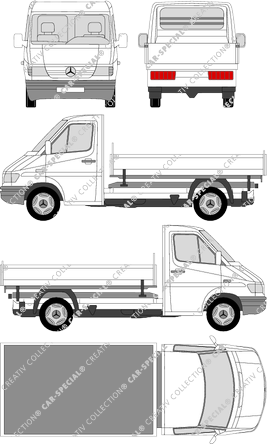 Mercedes-Benz Sprinter, Pritsche, mittel (1995)