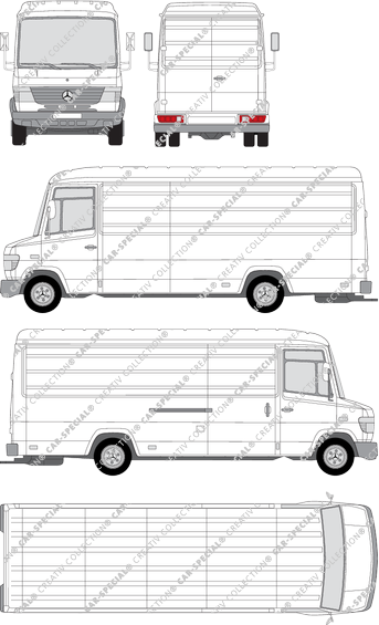 Mercedes-Benz Vario Kastenwagen, 1996–2013 (Merc_090)