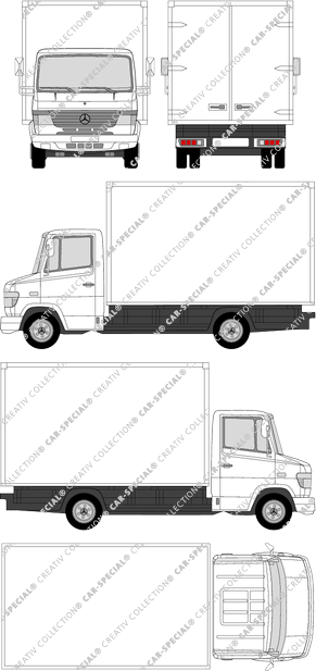 Mercedes-Benz Vario, Corps de boîte, longue (1996)