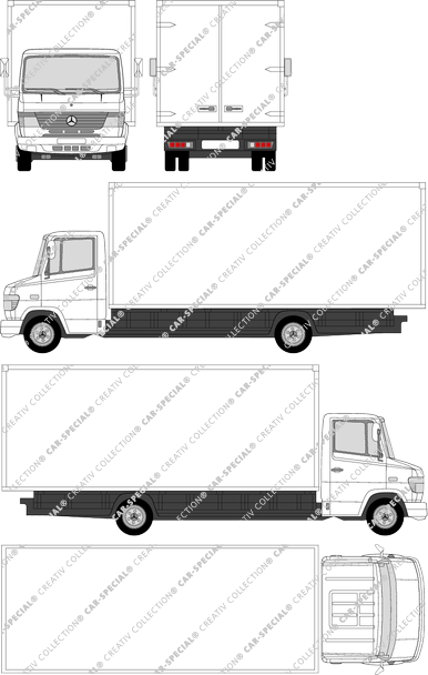 Mercedes-Benz Vario Kofferaufbau, 1996–2013 (Merc_095)