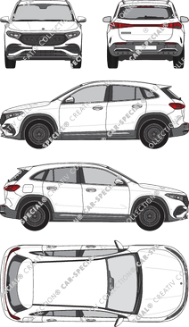 Mercedes-Benz EQA, attuale (a partire da 2021) (Merc_1002)
