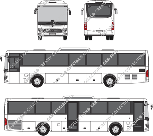 Mercedes-Benz Intouro Tür A, bus, 2 Doors (2021)