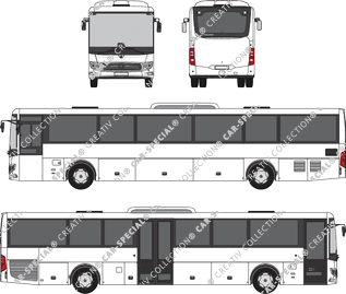 Mercedes-Benz Intouro M DM-Tür, Bus, 2 Doors (2021)