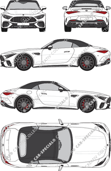 Mercedes-Benz SL, current (since 2022) (Merc_1049)