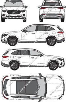 Mercedes-Benz GLC break, actuel (depuis 2022) (Merc_1062)