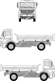 Mercedes-Benz 1838 tipper lorry (Merc_108)