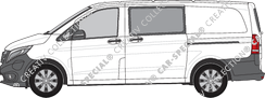 Mercedes-Benz eVito Mixto furgón, 2019–2023