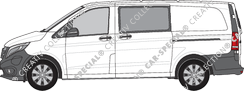Mercedes-Benz eVito Mixto furgone, 2019–2023