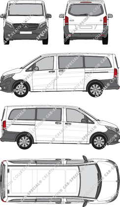 Mercedes-Benz eVito Tourer, 2019–2023 (Merc_1091)