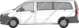 Mercedes-Benz eVito Tourer microbús, 2019–2023
