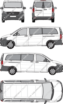 Mercedes-Benz eVito Tourer minibus, 2019–2023 (Merc_1097)