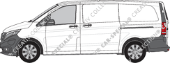 Mercedes-Benz eVito fourgon, 2019–2023