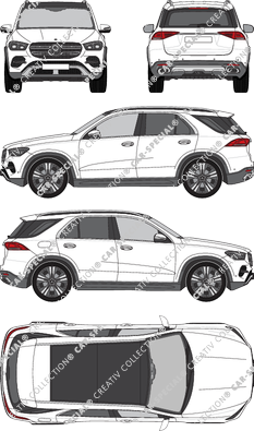 Mercedes-Benz GLE, attuale (a partire da 2023) (Merc_1123)