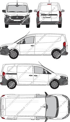 Mercedes-Benz Citan van/transporter, current (since 2021) (Merc_1133)