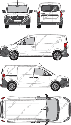 Mercedes-Benz Citan van/transporter, current (since 2021) (Merc_1135)