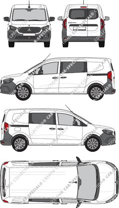 Mercedes-Benz Citan van/transporter, current (since 2021) (Merc_1140)