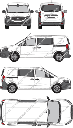 Mercedes-Benz Citan van/transporter, current (since 2021) (Merc_1144)