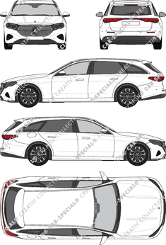 Mercedes-Benz E-Klasse T-Modell station wagon, attuale (a partire da 2023) (Merc_1172)