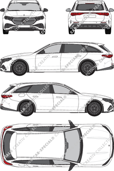 Mercedes-Benz E-Klasse T-Modell station wagon, attuale (a partire da 2023) (Merc_1173)