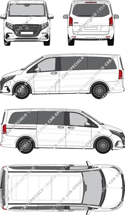 Mercedes-Benz EQV minibus, current (since 2024) (Merc_1199)