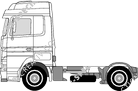 Mercedes-Benz Actros tracteur de semi remorque, 1996–2002