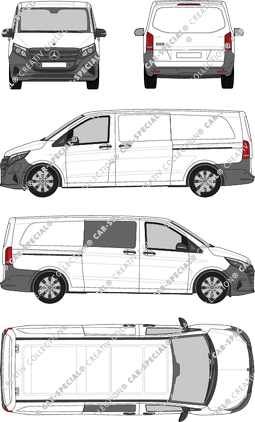 Mercedes-Benz eVito van/transporter, current (since 2024) (Merc_1250)