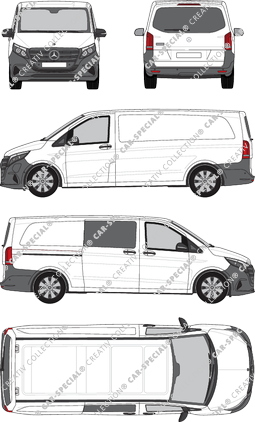 Mercedes-Benz eVito van/transporter, current (since 2024) (Merc_1251)