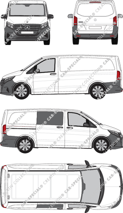 Mercedes-Benz Vito van/transporter, current (since 2024) (Merc_1297)