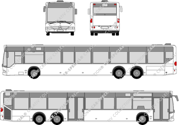 Mercedes-Benz Citaro 3 Achser, Bus, 3 essieux