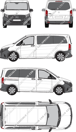 Mercedes-Benz Vito Tourer camionnette, actuel (depuis 2024) (Merc_1321)