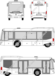 Mercedes-Benz Cito, bus, 8 m