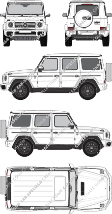 Mercedes-Benz G-Klasse, attuale (a partire da 2024) (Merc_1350)