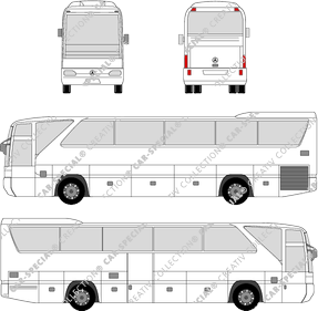 Mercedes-Benz O 350 bus (Merc_137)