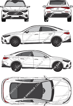 Mercedes-Benz CLA, actuel (depuis 2025) (Merc_1370)