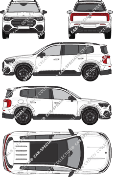 Mercedes-Benz GLB station wagon, current (since 2026) (Merc_1376)