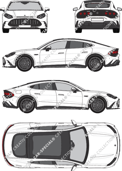 Mercedes-Benz AMG GT station wagon, current (since 2026) (Merc_1383)