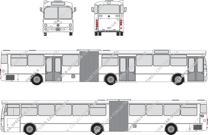 Mercedes-Benz O 305 G, G, articulated bus