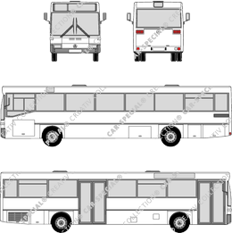 Mercedes-Benz O 405 bus (Merc_152)