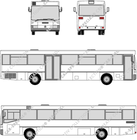 Mercedes-Benz O 407, intercity line bus