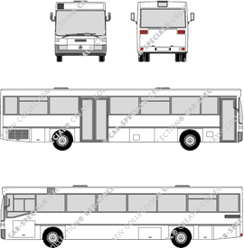 Mercedes-Benz O 407, autocar de ligne régulière