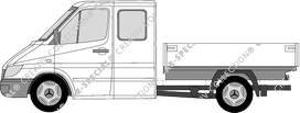 Mercedes-Benz Sprinter Pritsche, 2000–2002