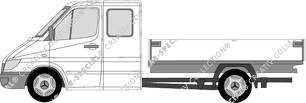 Mercedes-Benz Sprinter pont, 2000–2002