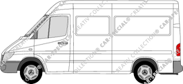 Mercedes-Benz Sprinter fourgon, 2000–2002