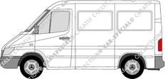 Mercedes-Benz Sprinter furgone, 2000–2002